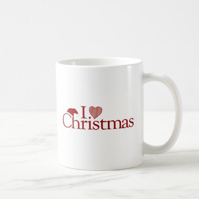 Taza De Café Amo navidad (Derecha)