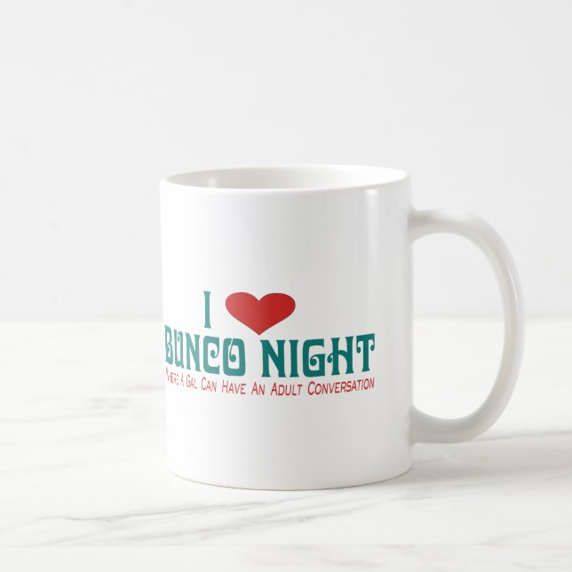 Taza De Café amo noche del bunco (Derecha)
