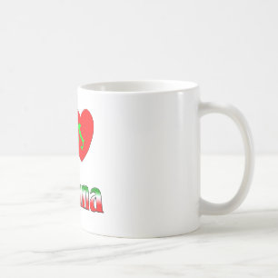 Taza De Café Amo Nonna (la abuela italiana)
