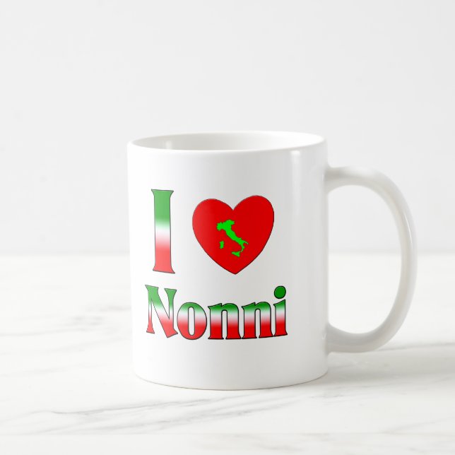 Taza De Café Amo Nonni (Derecha)