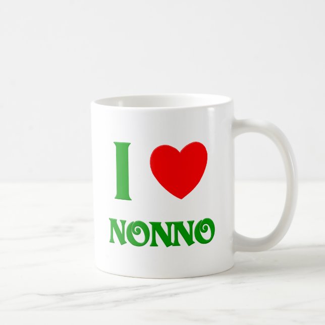 Taza De Café Amo Nonno (Derecha)
