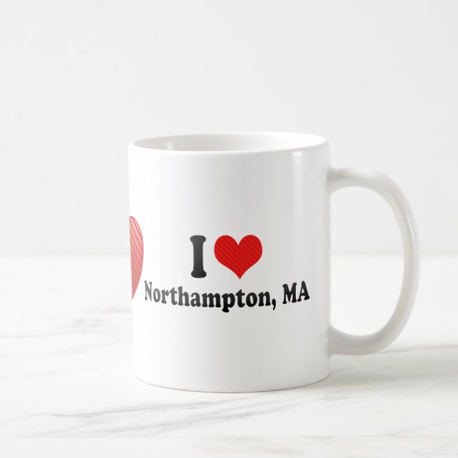 Taza De Café Amo Northampton, MAMÁES (Derecha)