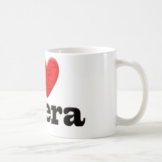 Taza De Café Amo ópera (Derecha)