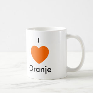 Taza De Café Amo Oranje