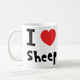Taza De Café Amo ovejas