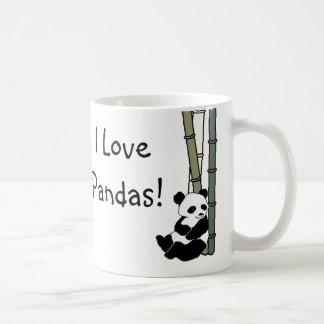 Taza De Café Amo pandas
