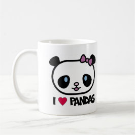 Taza De Café Amo pandas
