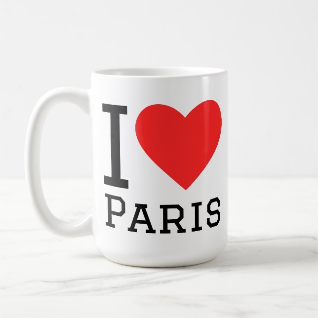 Taza De Café Amo París (Izquierda)