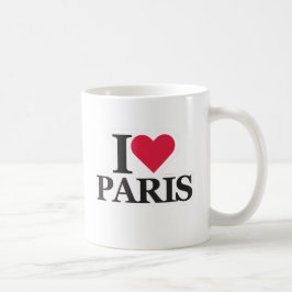 Taza De Café Amo París, París romántico inspirado en los viajes