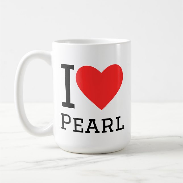 Taza De Café Amo perla (Izquierda)