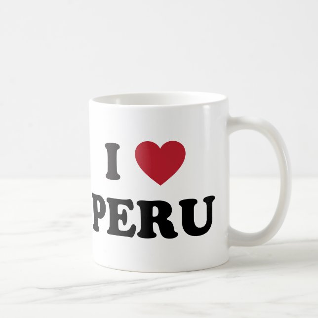 Taza De Café Amo Perú (Derecha)