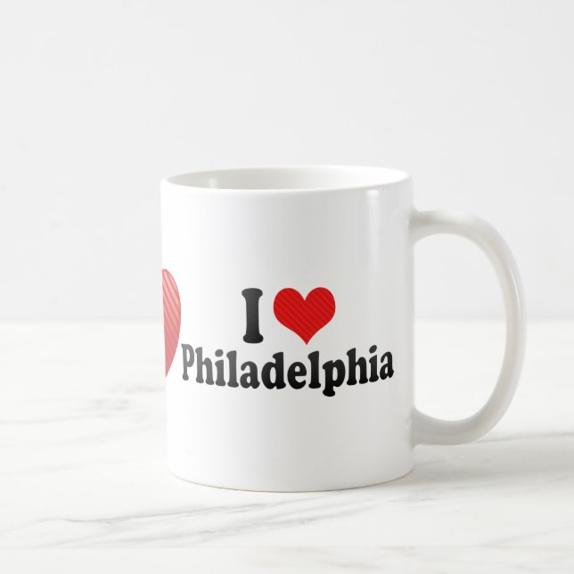 Taza De Café Amo Philadelphia (Derecha)