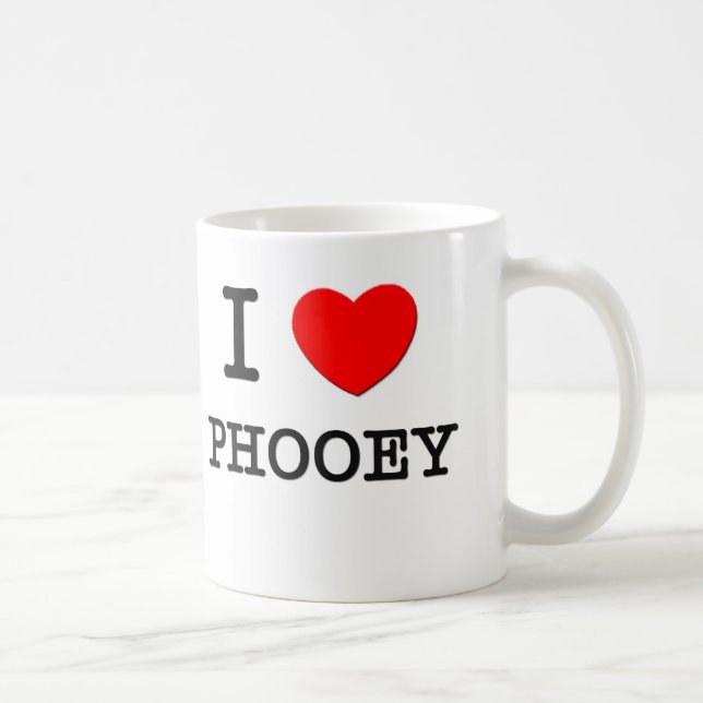 Taza De Café Amo Phooey (Derecha)