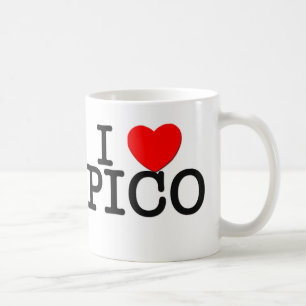 Taza De Café Amo Pico Massachusetts