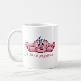 Taza De Café Amo Piggies