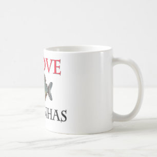 Taza De Café Amo pirañas