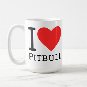 Taza De Café Amo pitbull