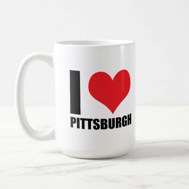Taza De Café Amo Pittsburg (Izquierda)
