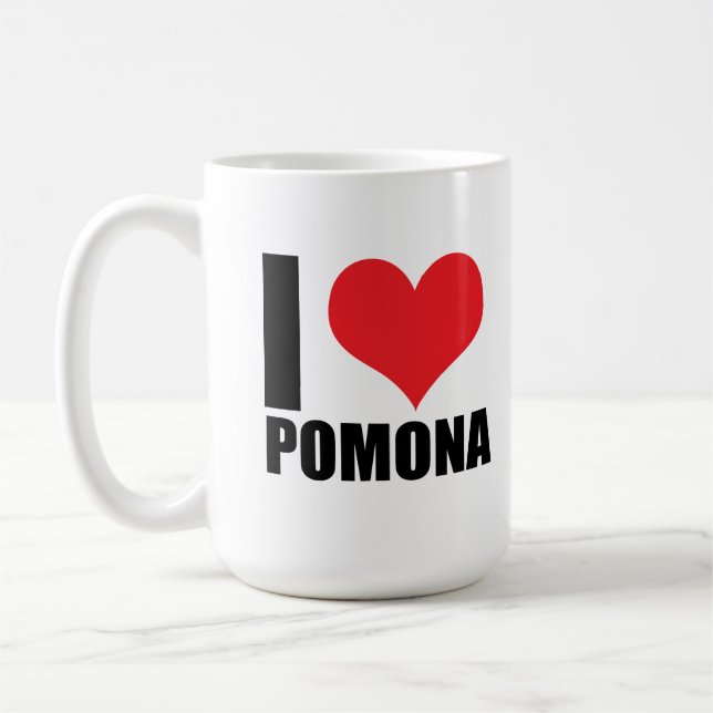 Taza De Café Amo Pomona (Izquierda)