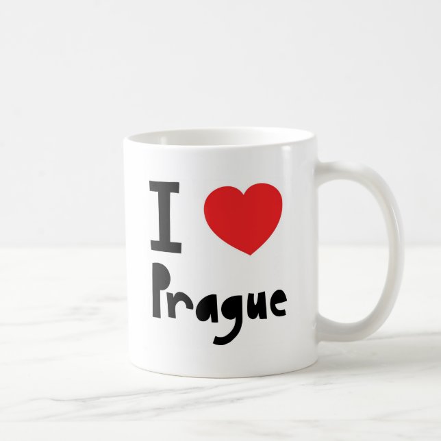 Taza De Café Amo Praga (Derecha)
