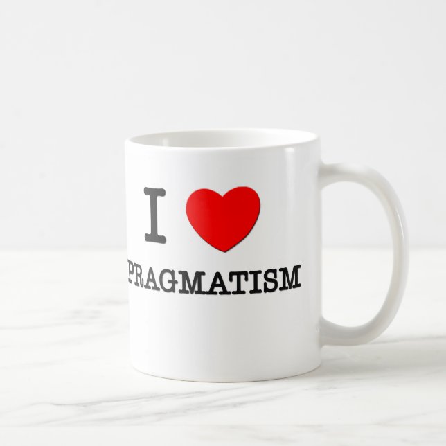 Taza De Café Amo pragmatismo (Derecha)