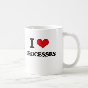 Taza De Café Amo procesos