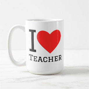 Taza De Café Amo profesor