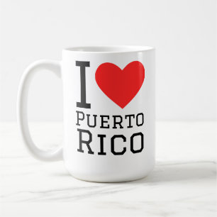 Taza De Café Amo Puerto Rico 