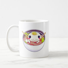 Taza De Café Amo Ramen Axolotl Pun