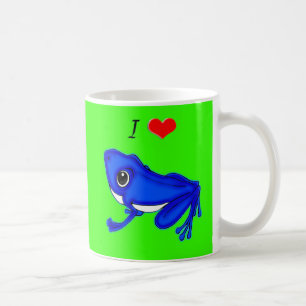 Taza De Café Amo ranas