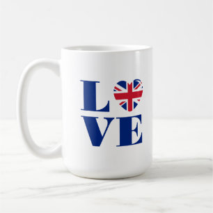 Taza De Café Amo Reino Unido