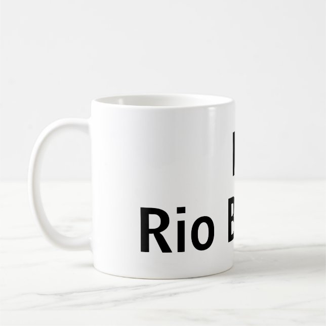 Taza De Café Amo Río Branco (Izquierda)