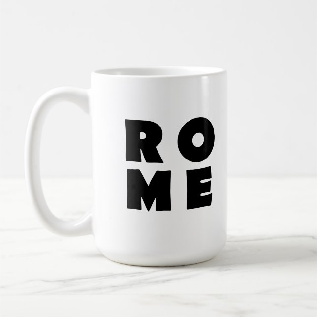Taza De Café Amo Roma (Izquierda)