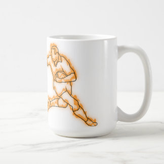 Taza De Café Amo rugbi