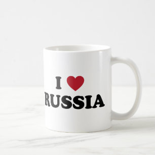 Taza De Café Amo Rusia