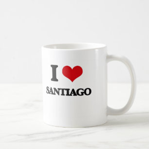 Taza De Café Amo Santiago