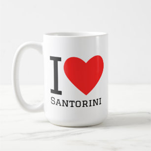 Taza De Café Amo santorini