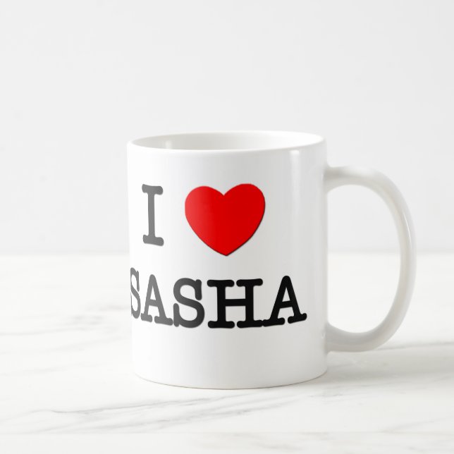 Taza De Café Amo Sasha (Derecha)