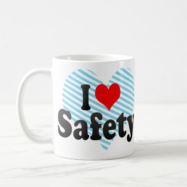 Taza De Café Amo seguridad (Izquierda)