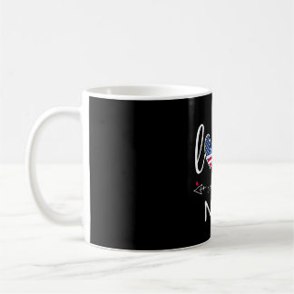 Taza De Café Amo ser Nana bandera de EE. UU. 4 de julio Día de