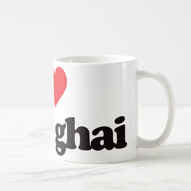 Taza De Café Amo Shangai (Derecha)