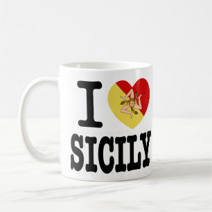 Taza De Café Amo Sicilia Mug