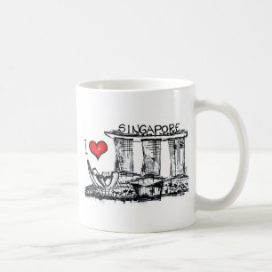 Taza De Café Amo Singapur