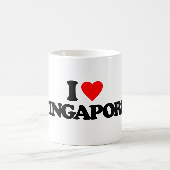 TAZA DE CAFÉ AMO SINGAPUR (Centro)