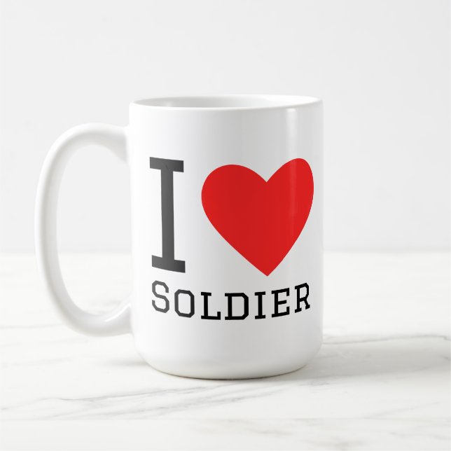 Taza De Café Amo soldado (Izquierda)
