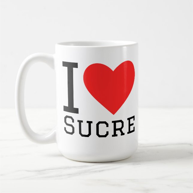 Taza De Café Amo Sucre (Izquierda)