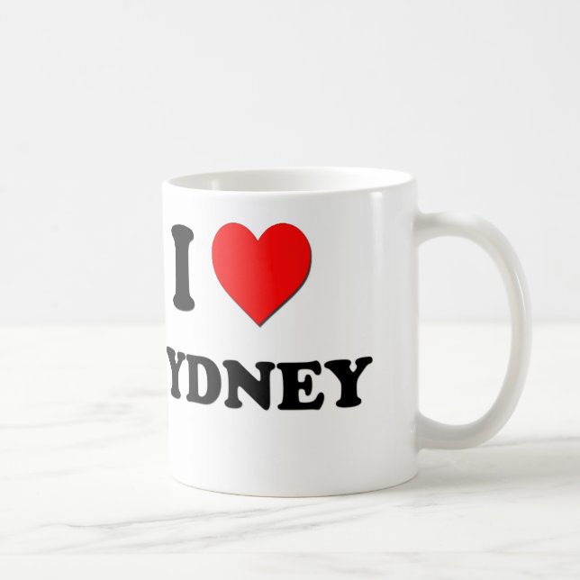 Taza De Café Amo Sydney (Derecha)