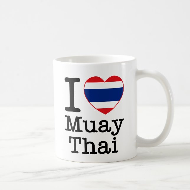 Taza De Café Amo tailandés de Muay (Derecha)