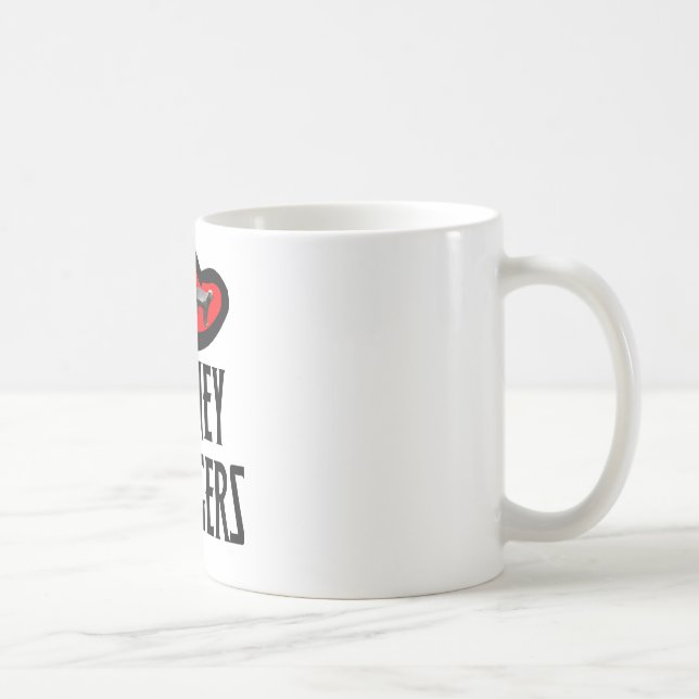 Taza De Café Amo tejones de miel (Derecha)