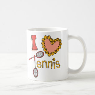 Taza De Café Amo tenis